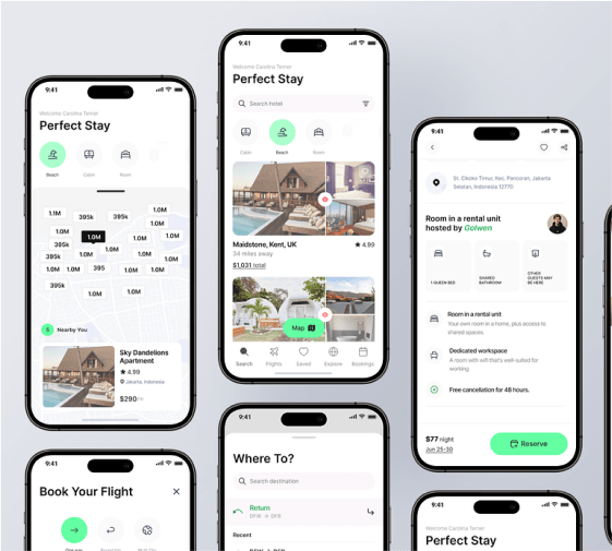 Travel Experiences with a Custom Mobile App